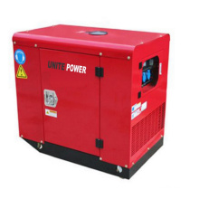 10kw Silent Portable Diesel Twin Cylinder Engine Generator